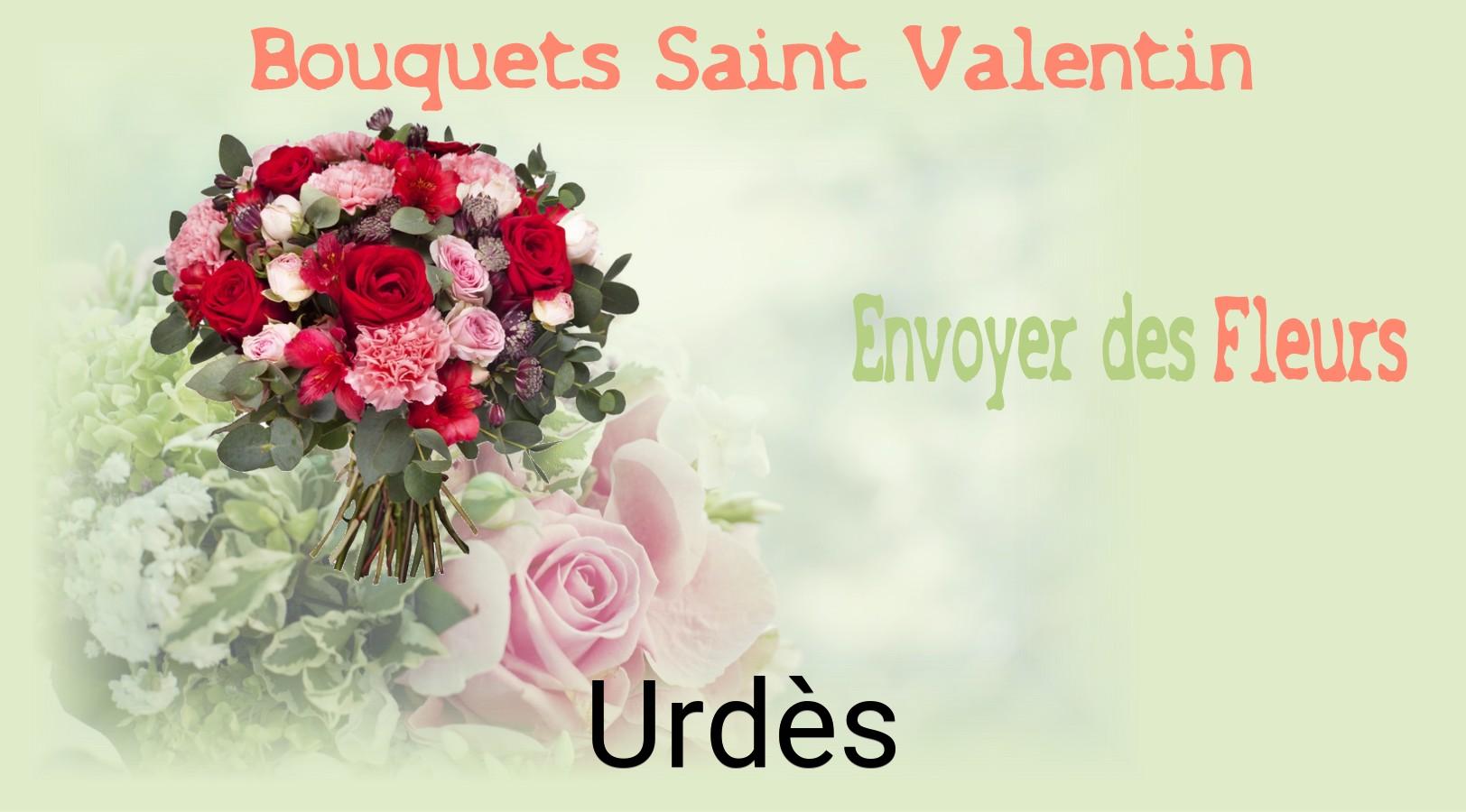 Roses de Saint-Valentin livrées à Urdès